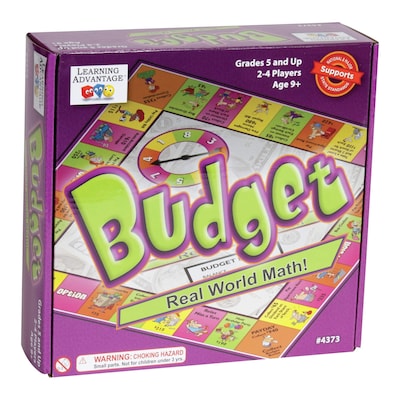 Learning Advantage The Budget Math Game, Grades 5-8 (CRE4373)