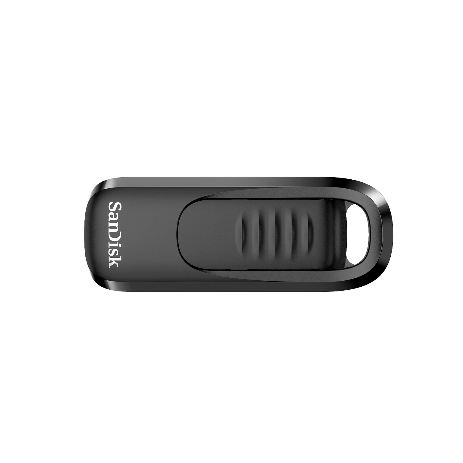 SanDisk Ultra Slider 256GB USB 3.2 Type-C Flash Drive, Black (SDCZ480-256G-A46)