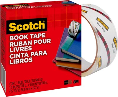 Scotch Double Sided Tape with Dispenser, 1/2 x 250 Inches, 3-Pack Caddy (3136)