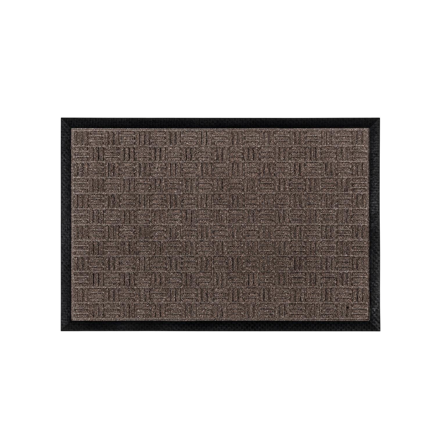 Floortex Doortex Ribmat Indoor / Outdoor Entrance Mat, 72 x 48, Brown (NREMFLLV0110)