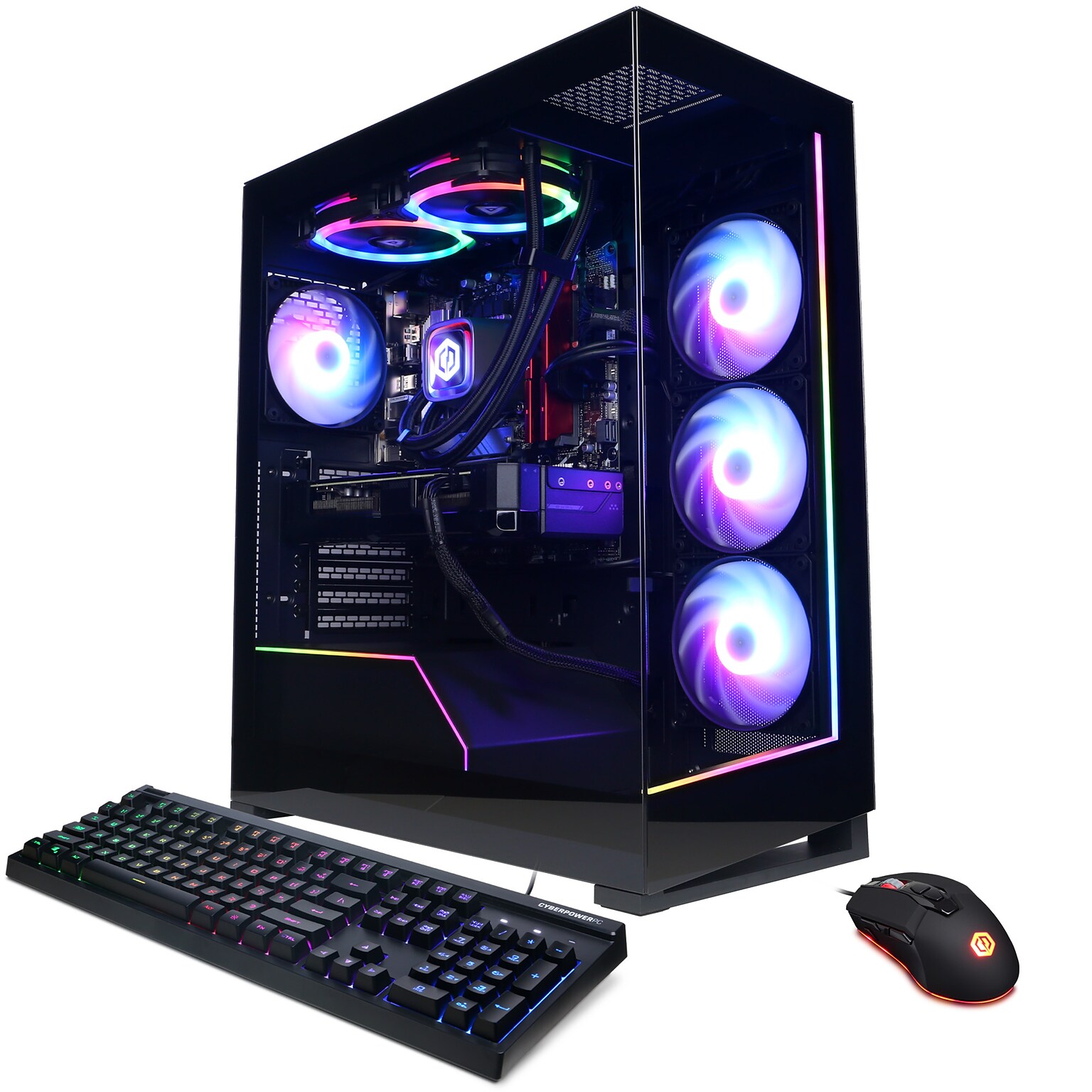 CyberPowerPC Gamer Supreme Gaming Desktop Computer, Intel Core i7-14700F, 32GB Memory, 2TB SSD (SLC8960CPGV11)