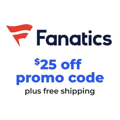 $25 Off Fanatics Promo Code plus Free Shipping