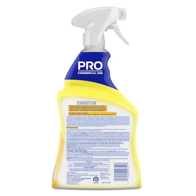 Lysol Professional Advanced Deep Clean All Purpose Cleaner, Lemon Breeze  Scent, 32 oz. (1920000351) | Quill.com