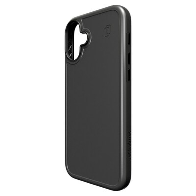 cellhelmet Fortitude Series MagSafe Phone Case for iPhone 16 Plus, Shock Absorbing, Onyx Black (CF-105-BLK)