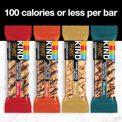 KIND Thins Gluten Free Bar Variety Pack, 14.8 oz., 20 Bars/Box (41888)