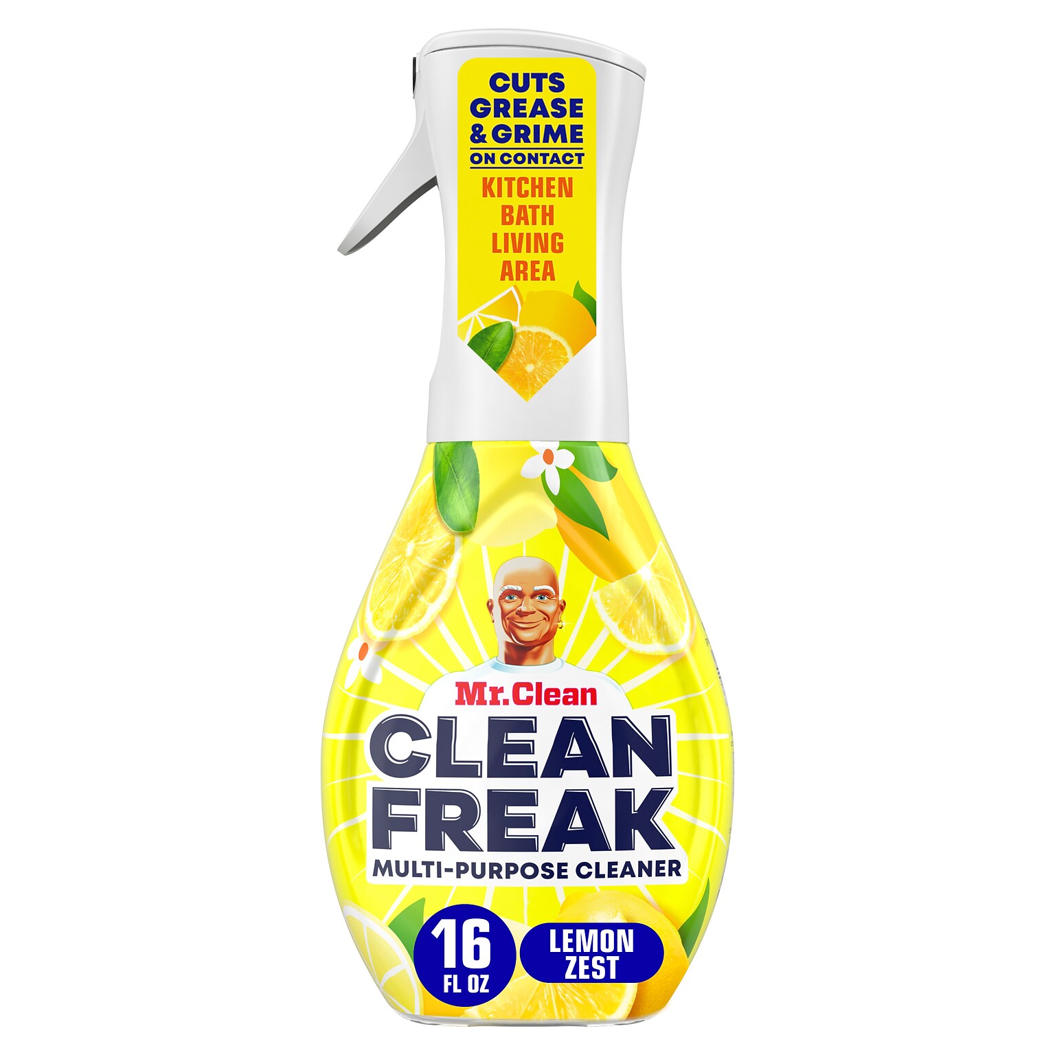 Mr. Clean Clean Freak Starter Kit Multi-Surface Mist, Lemon Zest 16 oz. (79129)