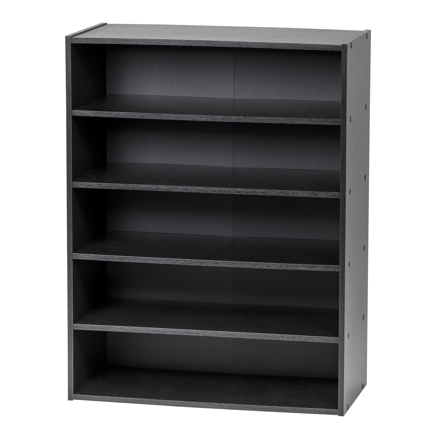 Iris 31.51 5-Shelf Bookcase, Black (596985)