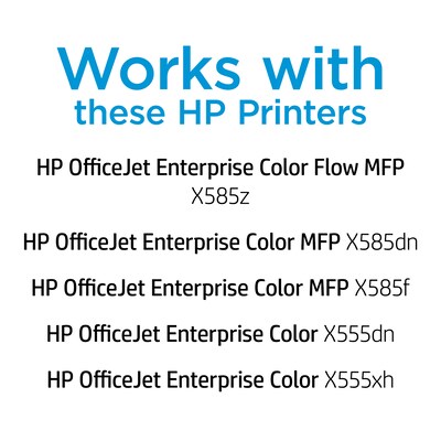 HP 980 Cyan Standard Yield Ink Cartridge, Prints Up to 6,600 pages (D8J07A)