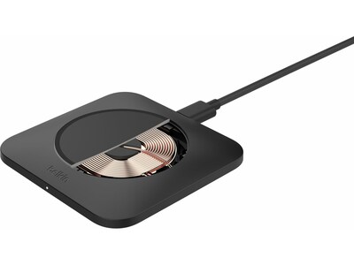 Belkin BoostCharge Pro Wireless Charging Pad, 5 ft., Black (WIA007ttBK)