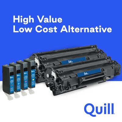 Quill Brand® Remanufactured Black High Yield Toner Cartridge Replacement for HP 507X (CE400X) (Lifet