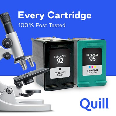 Quill Brand® Remanufactured Tri-Color High Yield Inkjet Cartridge  Replacement for HP 75XL (CB338WN) (Lifetime Warranty)