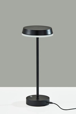 Adesso Tommy LED Table Lamp, Black (2600-01)