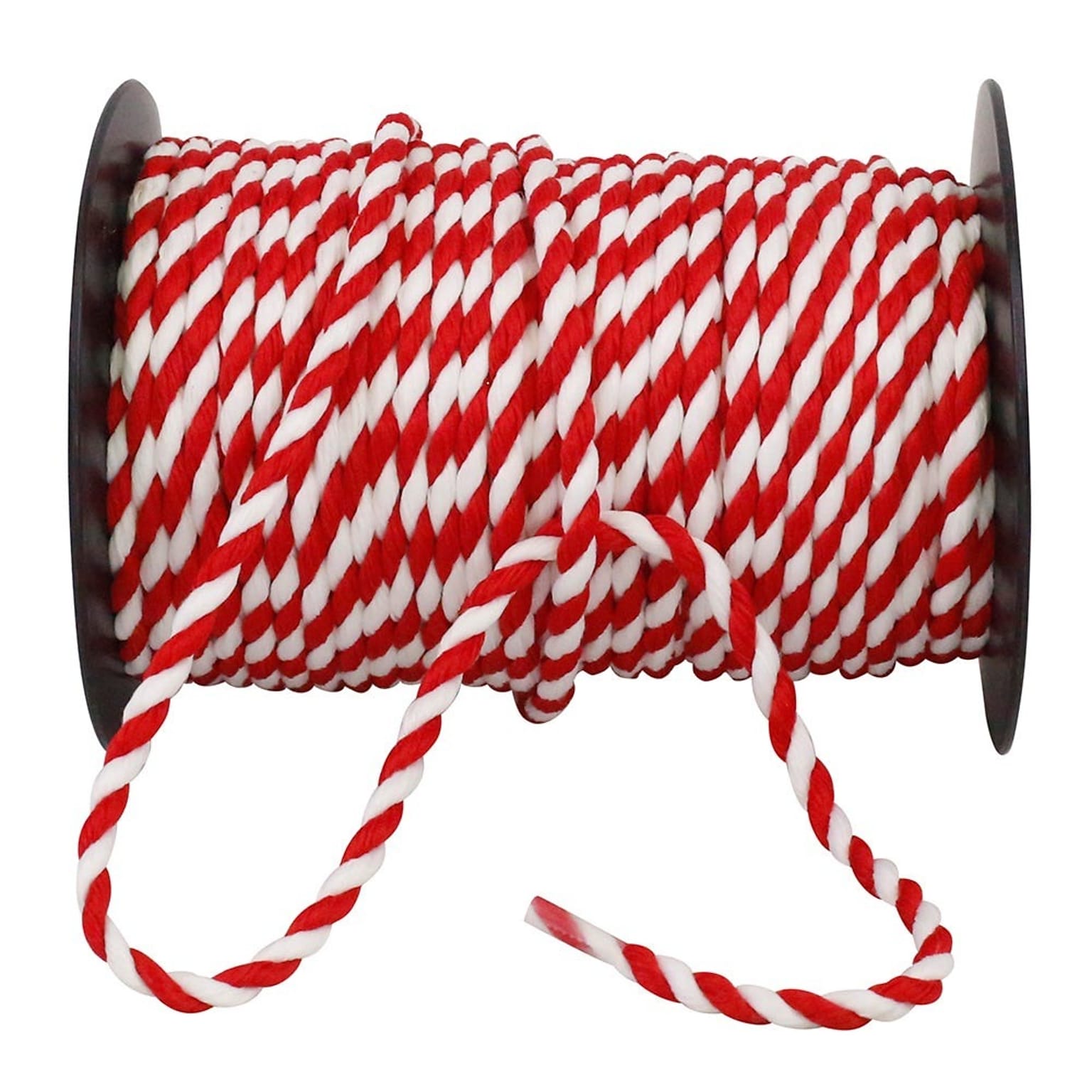 JAM Paper Ribbon, Red/White Cord (52640348567)