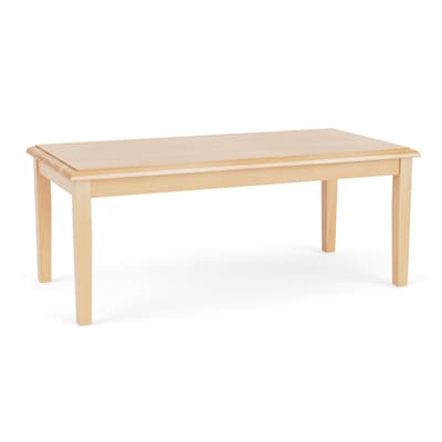 Lesro Lenox Wood Coffee Table, Natural Wood (LW0840.WNA)