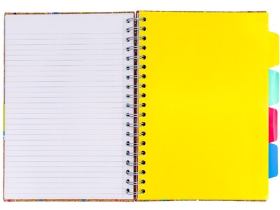 Pukka Pad Planet Project Book, 7.13" x 10.12", Wide-Ruled, 100 Sheets, Multicolor (9856-SPP)