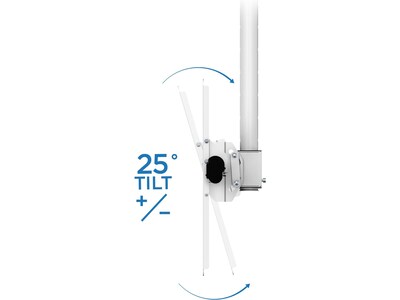 Mount-It! Full-Motion Ceiling TV Mount, 110 lbs. Max. (MI-509B_WHT)