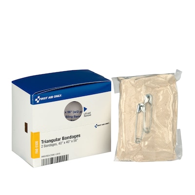 SmartCompliance Triangular Bandage Refill, 2/Box FAE-5100