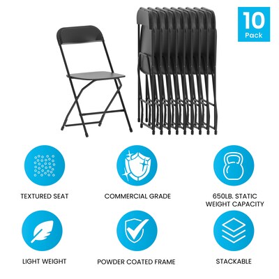 Folding chairs online 10 pack