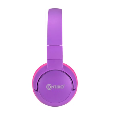 Contixo KB5 Kids Wireless Bluetooth Headphones, Purple (CNXKB5PURPLE)