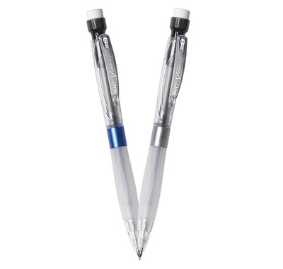 BIC Velocity Max Mechanical Pencil, 0.5mm, #2 Hard Lead, 2/Pack  (MPMX5P21BLK) | Quill.com