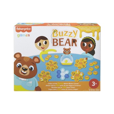 Mattel Buzzy Bear Cooperative Kids Game, 3/Pack (HFG19)