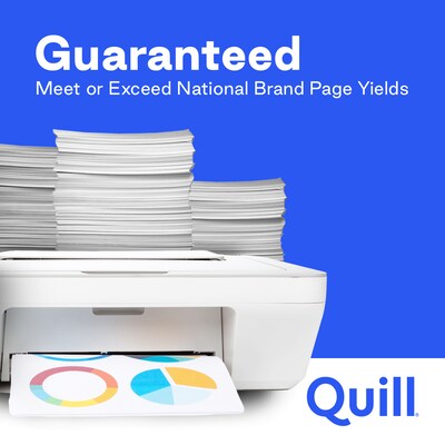 Quill Brand® Remanufactured Yellow High Yield Ink Cartridge Replacement for Brother LC203XL (LC203YS) (Lifetime Warranty)