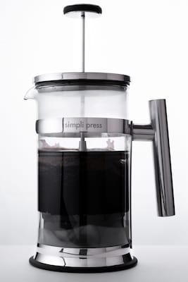 Simpli Press 34-Ounce Coffee Press, Black (SIM34OBLA)