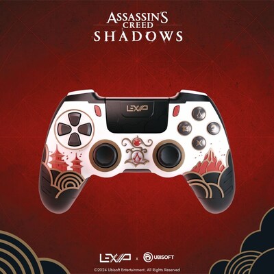 Lexips & Ubisoft Assassin's Creed Shadow Assassin Bundle: PC Game, Headset and Controller (UBXLXBOX002)