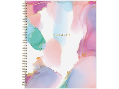 2024-2025 Blue Sky Ashley G Multicolor Smoke 8.5 x 11 Academic Weekly & Monthly Planner, Plastic C