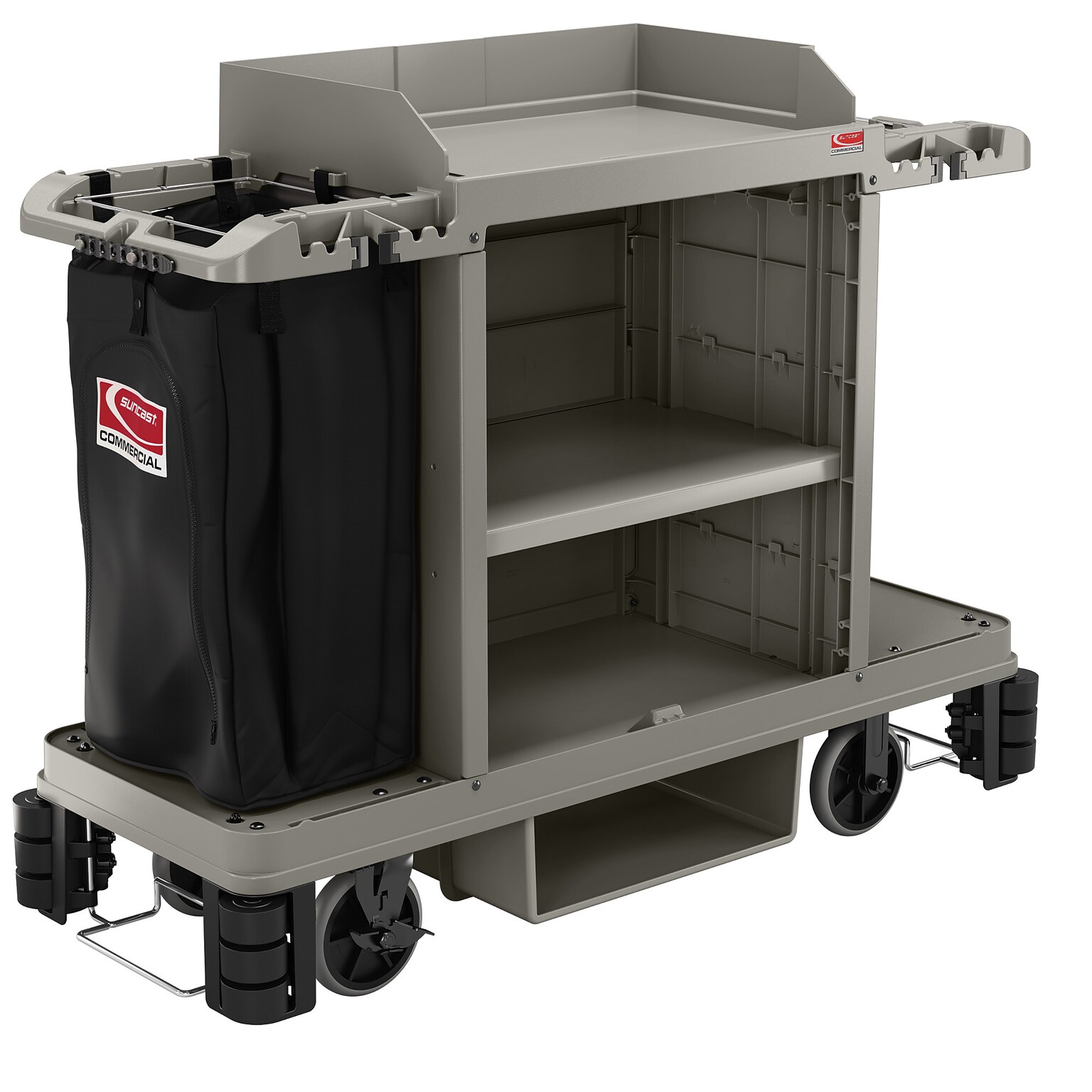 Suncast Commercial Cleaning Cart with Vinyl Bag (HKC2052)