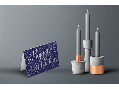 Better Office Holiday Card, 7" x 5", 50/Pack (64661-50PK)