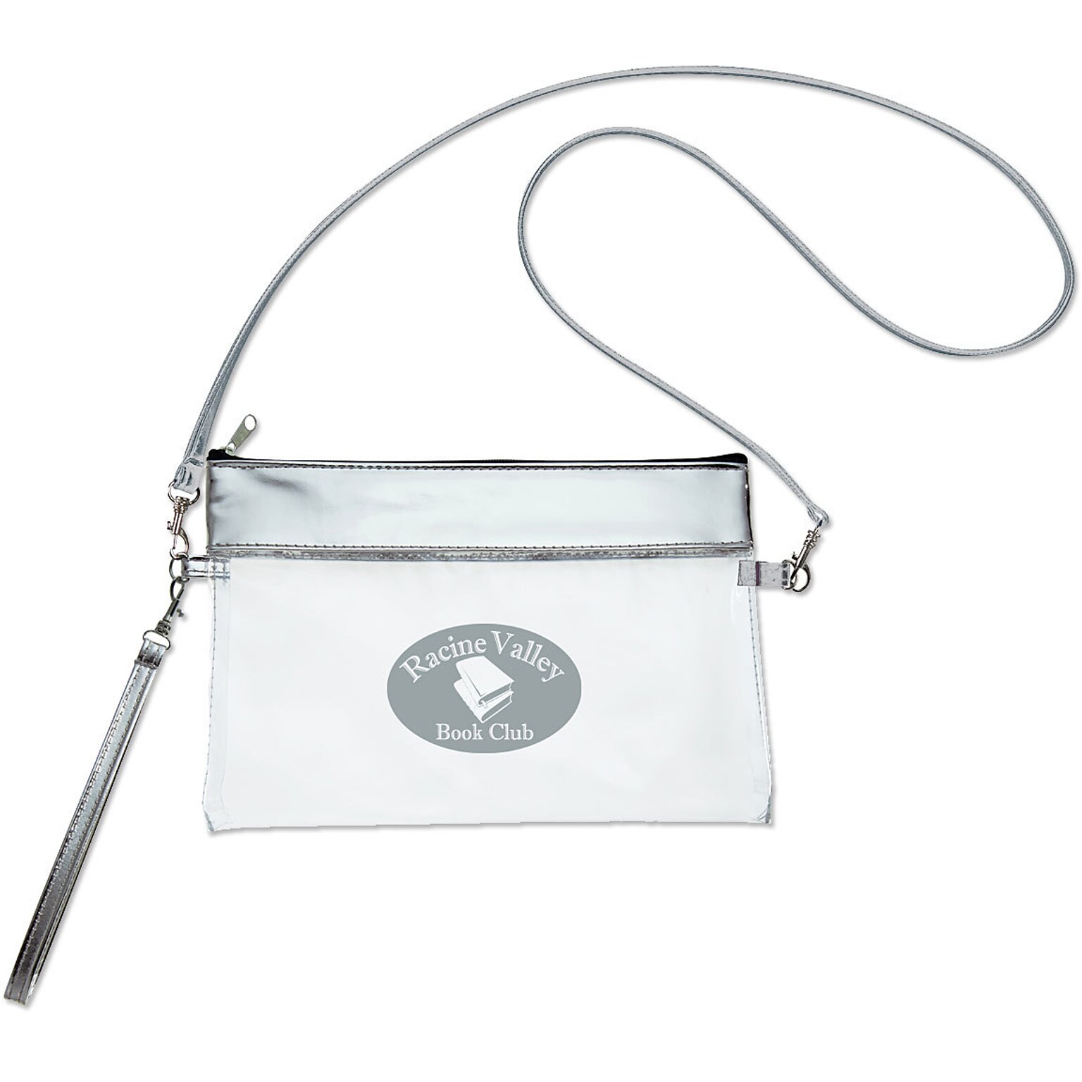 Game Day Clear Wristlet Pouch