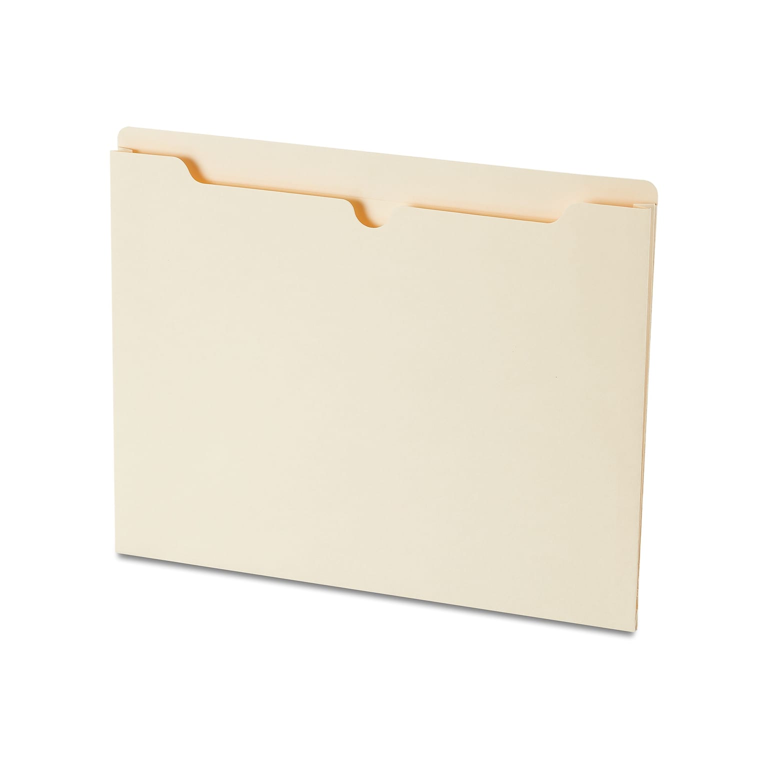 Quill Brand® Reinforced File Jacket, 1 Expansion, Letter Size, Manila, 50/Box (4910)