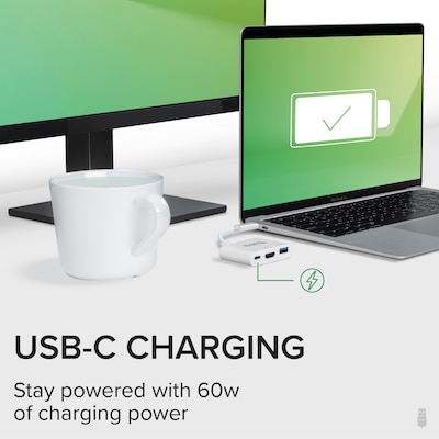 Plugable USB Type-C Mini Dock with HDMI,  USB 3.0 and Pass-Through Charging