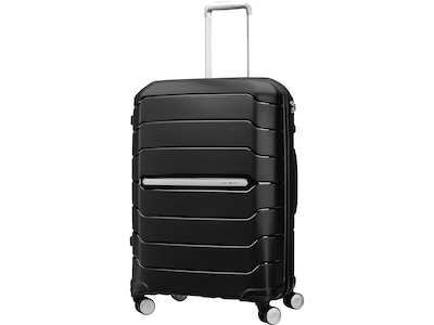 Samsonite Freeform 27.95 Hardside Suitcase, 4-Wheeled Spinner, TSA Checkpoint Friendly, Black (7825