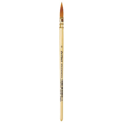 da Vinci COSMOTOP-SPIN Quill Brush, Synthetic, Watercolor & Indian Ink, Round, Series 488, Size 0 (D