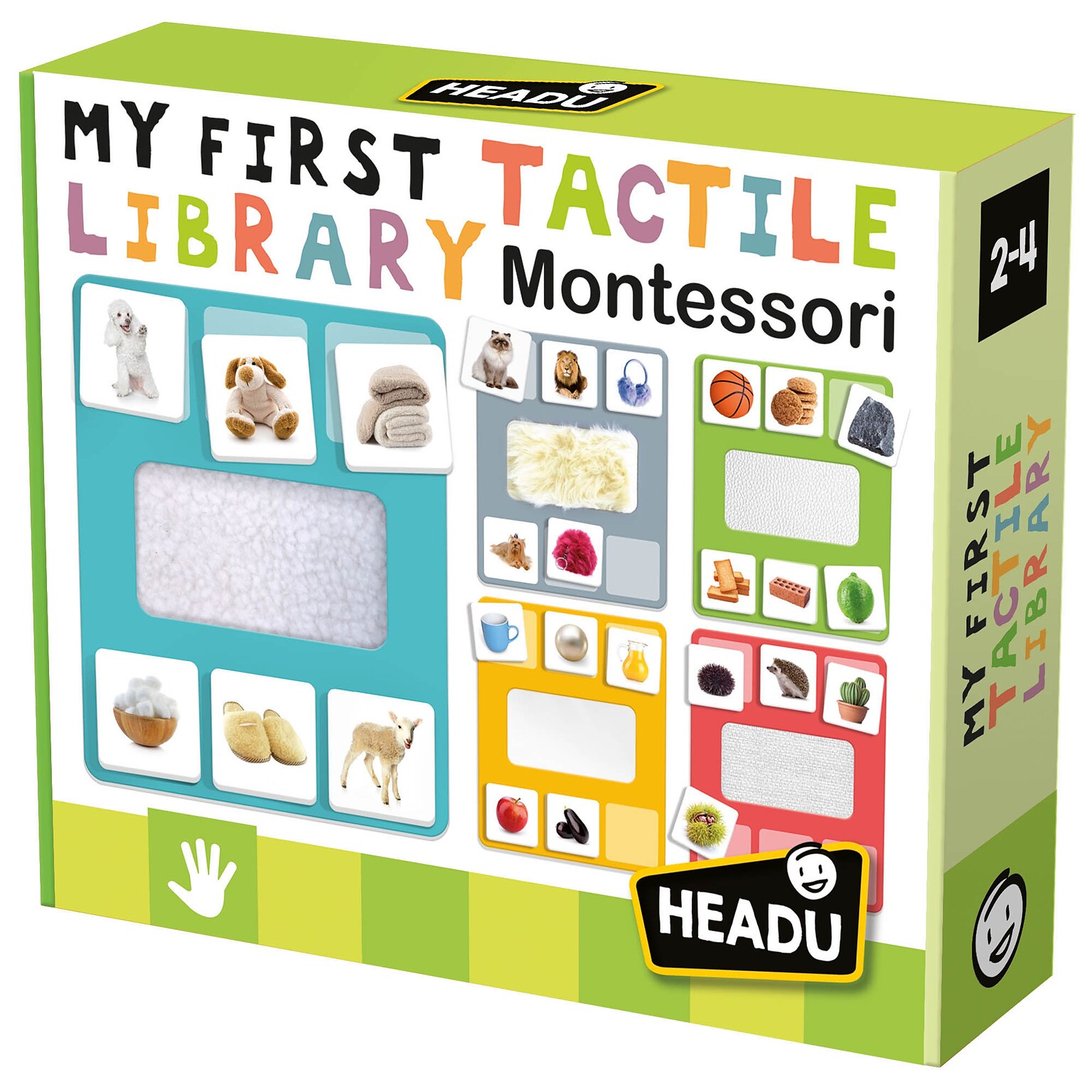 Headu Montessori My First Tactile Library (HDUMU54341)