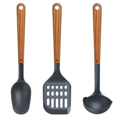 Jeanne Fitz 12 function/3pc Kitchen Tool – measure, strain, slice and more