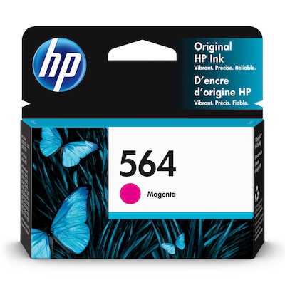 HP 564 Magenta Standard Yield Ink Cartridge   (CB319WN#140)