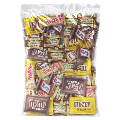 MARS Chocolate Favorites Minis Candy Bars, Assorted, 62.6 oz. (220-00016)