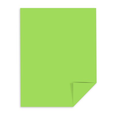 Astrobrights 65 lb. Cardstock Paper, 8.5" x 11", Martian Green, 250 Sheets/Pack (WAU21811)