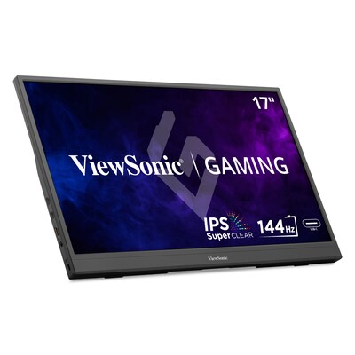 ViewSonic Portable 17.3 1080p 144Hz IPS Gaming Monitor with FreeSync, Black (VX1754)