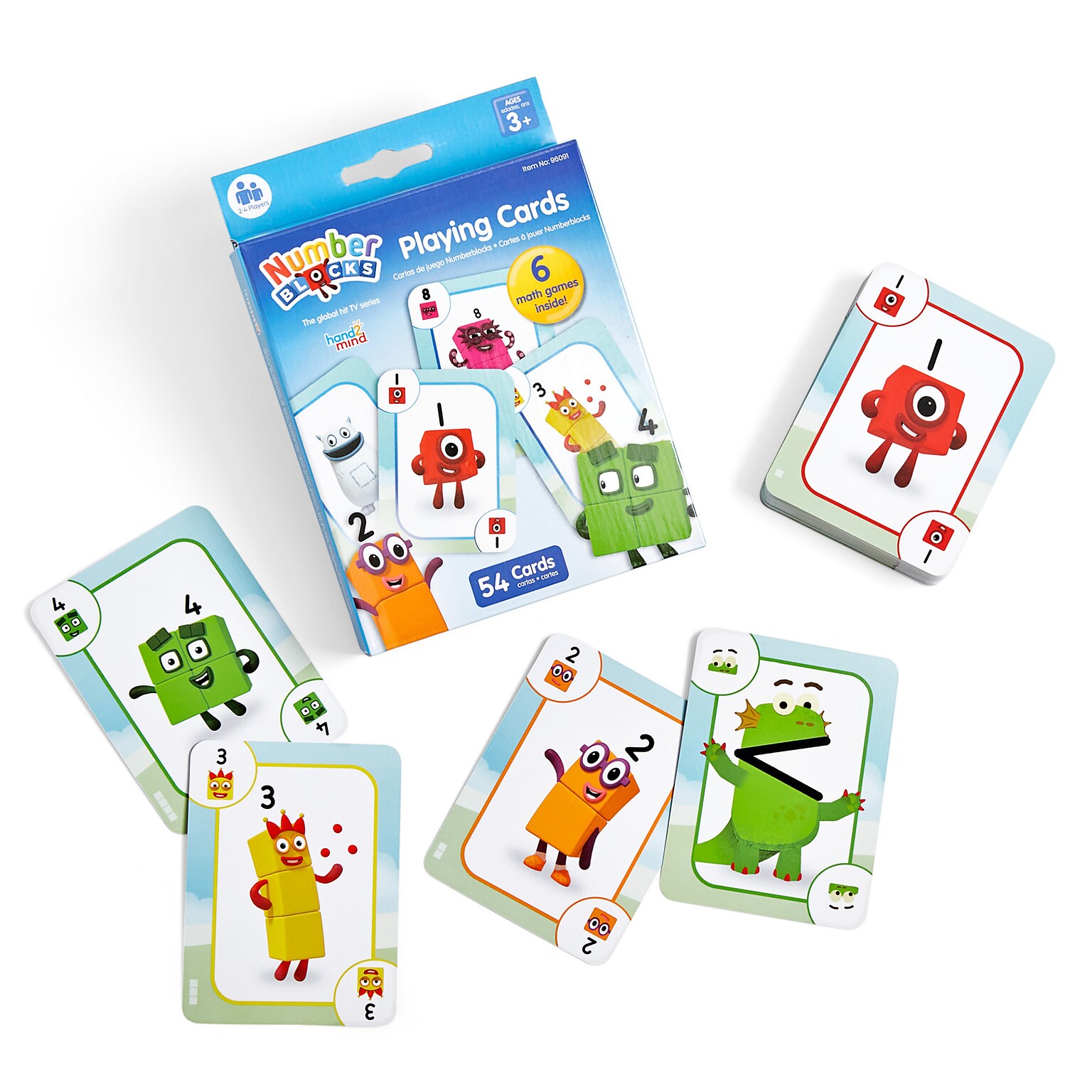 hand2mind Numberblocks Playing Cards