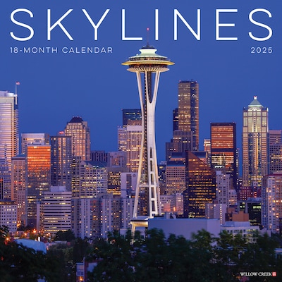 2025 Willow Creek Skylines 12 x 12 Monthly Wall Calendar (44926)