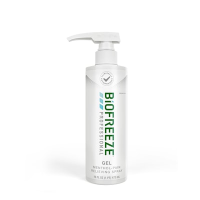 BIOFREEZE® Professional Gel; 16 oz. Bottle with Pump