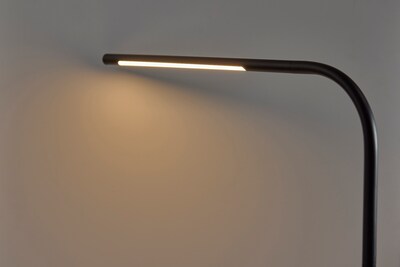 Adesso Cullen LED Desk Lamp, 24"H, Black (4353-01)