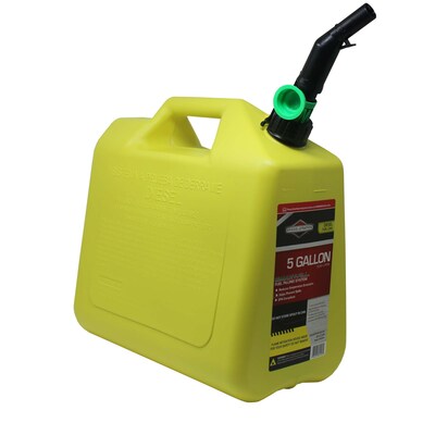 Briggs & Stratton FMD 5 Gallon Diesel Gas Can, Yellow, 90 Cans/Pallet (14014)