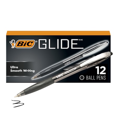 BIC Atlantis Retractable Ballpoint Pens | Quill.com