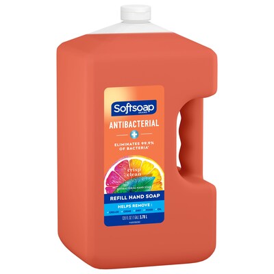 Softsoap Antibacterial Hand Soap Refill, Crisp Clean Scent, 1 Gallon  (201903) | Quill.com