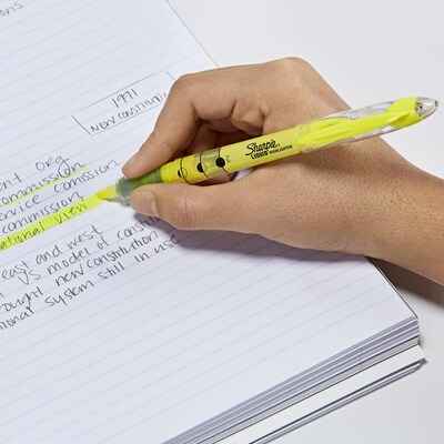 Sharpie Accent Liquid Pen Style Highlighter, Fluorescent Yellow - 12 pack